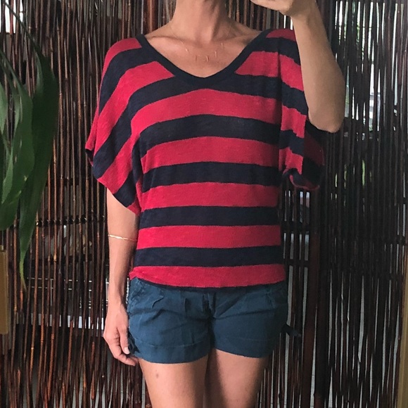 NEW Crossback striped top - Picture 5 of 7